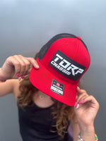 2024 Red TORP Leather Logo Hat