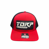 2024 Red TORP Leather Logo Hat