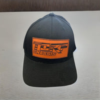 Black Fitted TORP leather hat