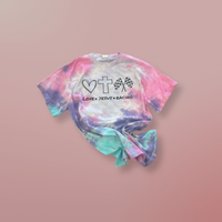 Youth Tye Die Love Jesus Racing